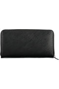 Portefeuille femme noir Calvin Klein – détails contrastants