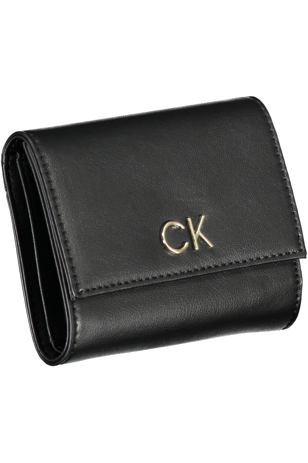 Portefeuille femme noir Calvin Klein – poche extérieure