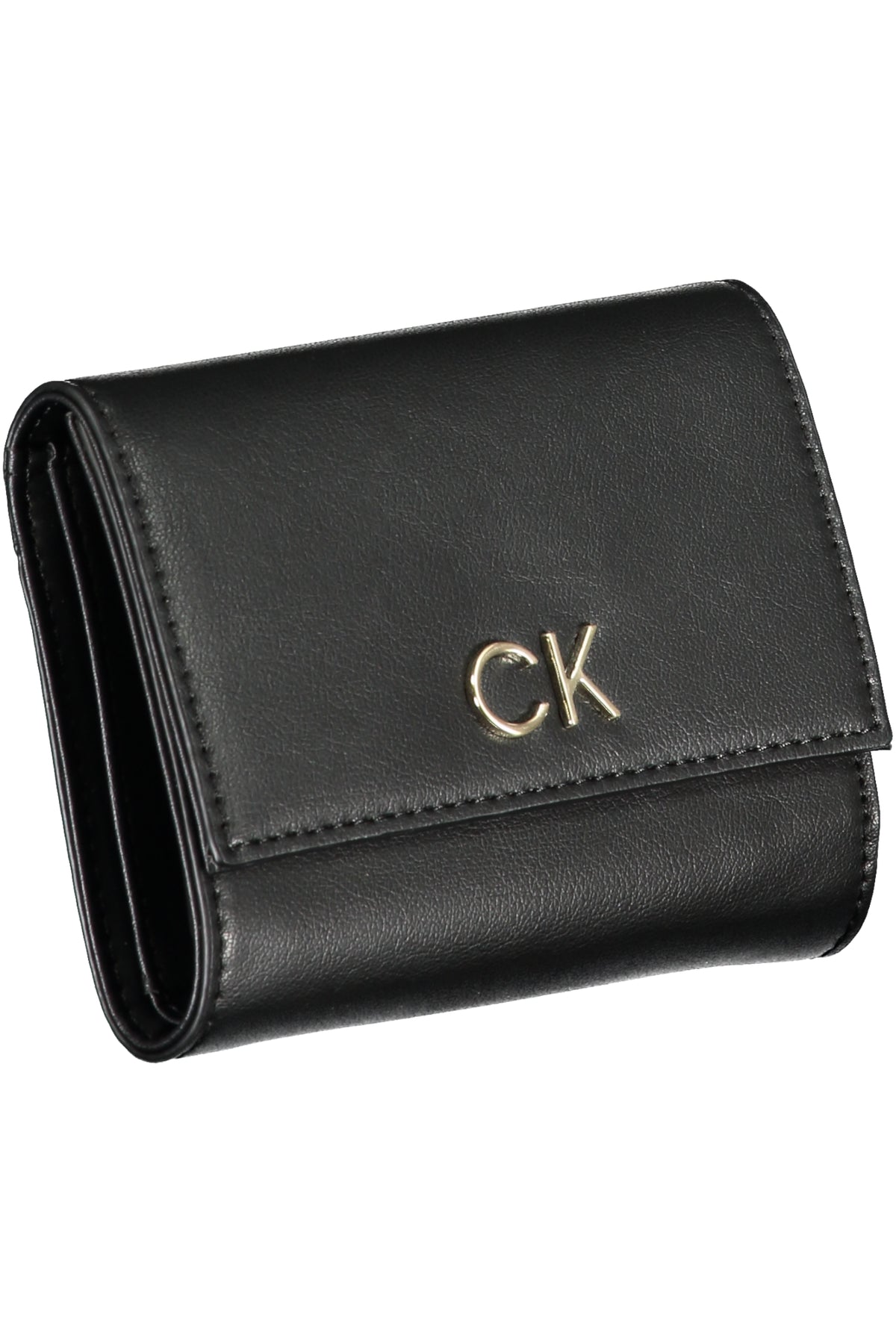 Portefeuille femme noir Calvin Klein – poche extérieure