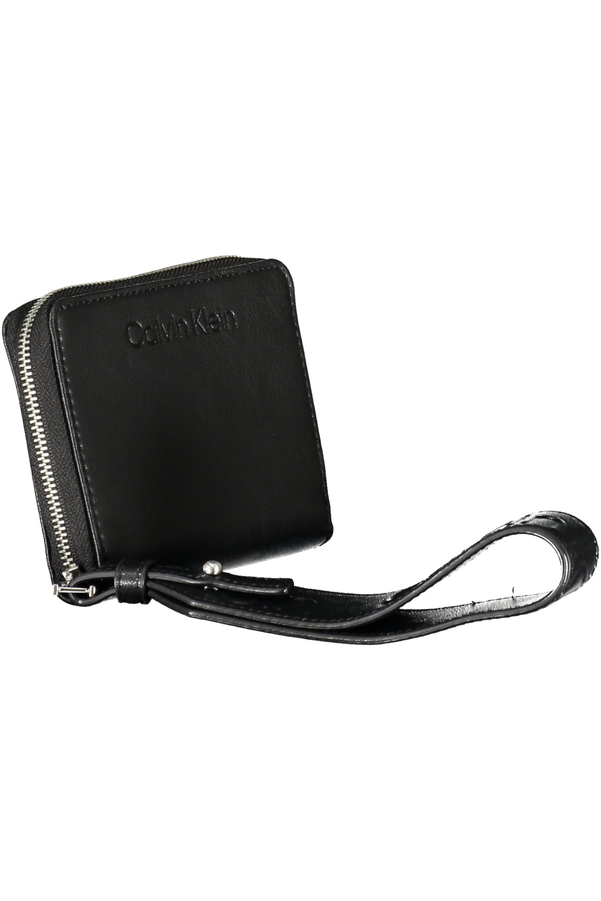 Portefeuille femme noir Calvin Klein – dragonne amovible