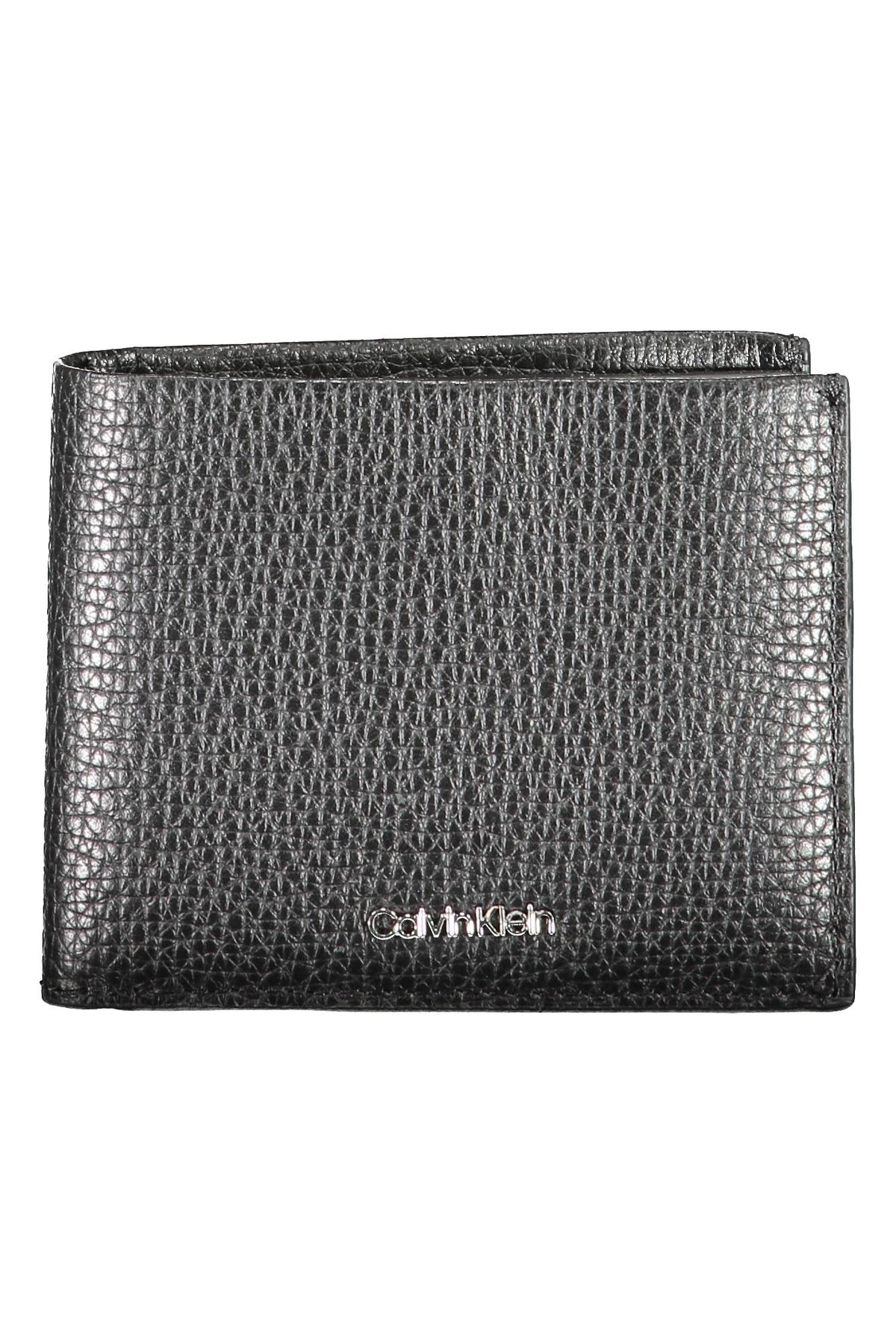 Portefeuille homme noir Calvin Klein – détails contrastants