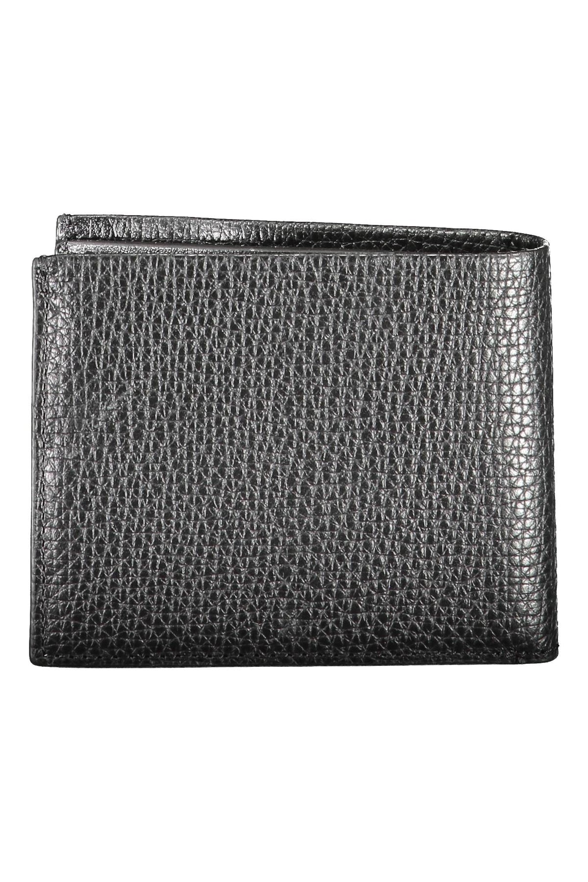 Portefeuille homme noir Calvin Klein – détails contrastants