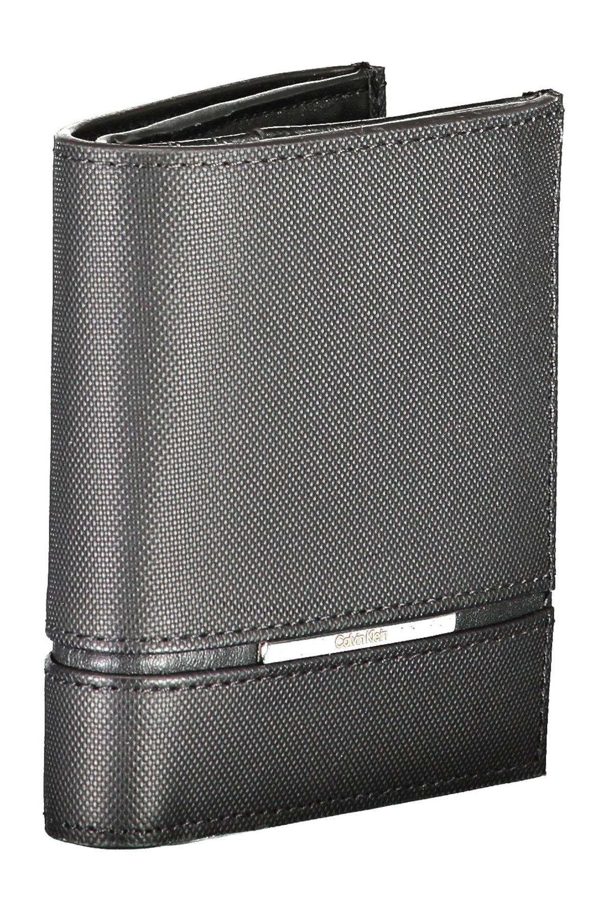 Portefeuille homme noir Calvin Klein – détails contrastants, 2 compartiments