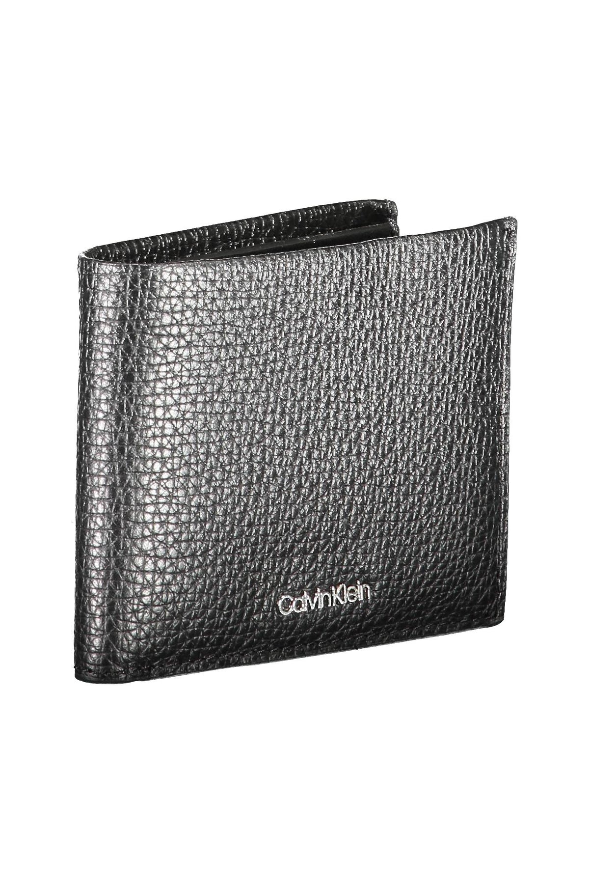 Portefeuille homme noir Calvin Klein – détails contrastants
