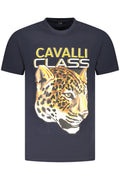 T-shirt homme Cavalli Class bleu