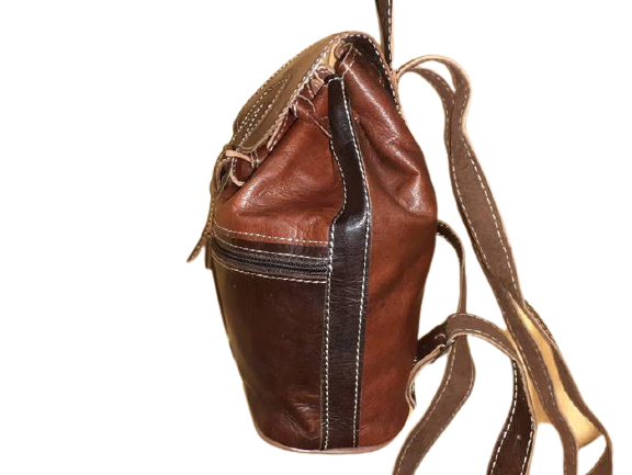 Petit sac à dos Fez double fermeture bicolore