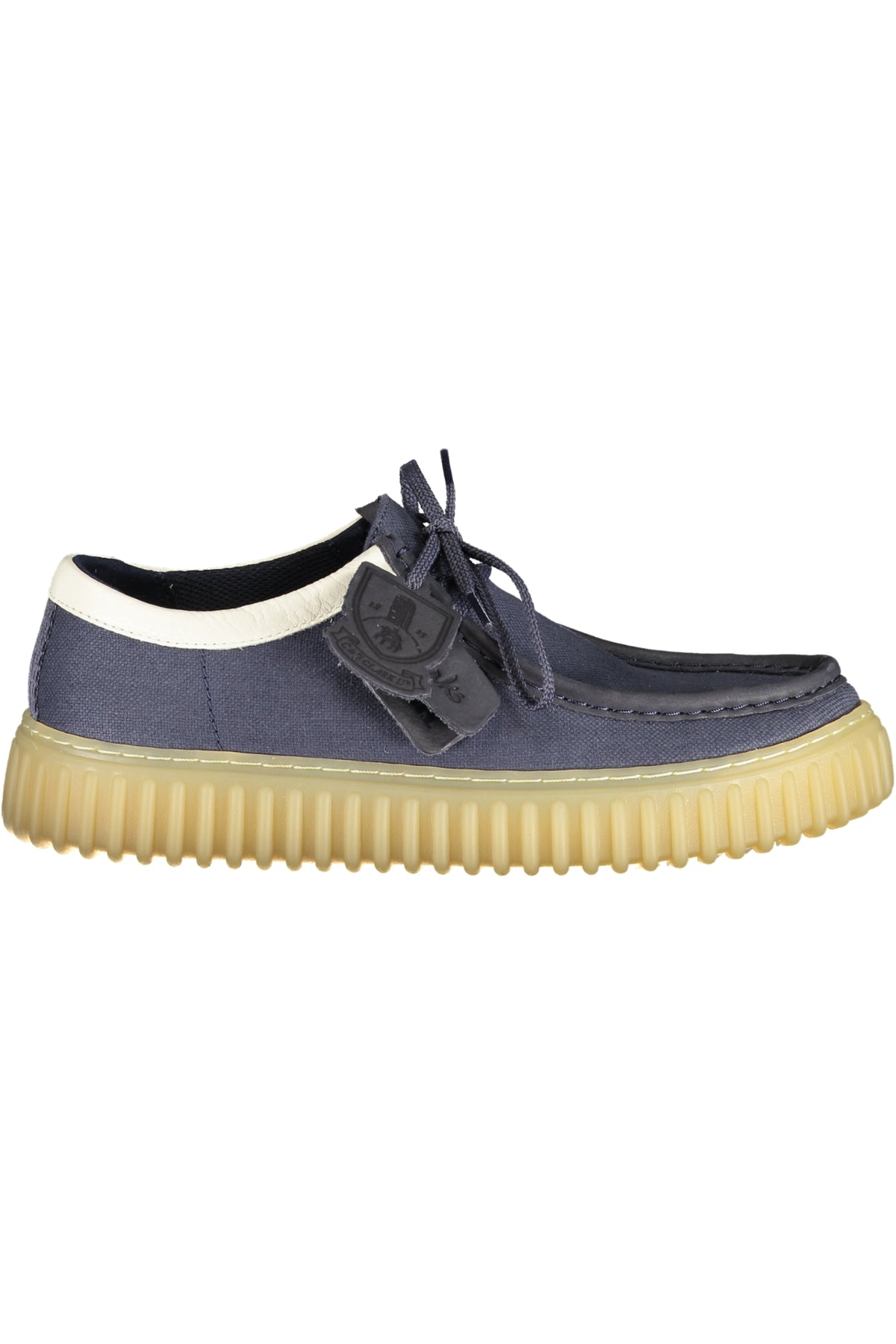 Chaussures de ville à lacets homme Clarks bleues