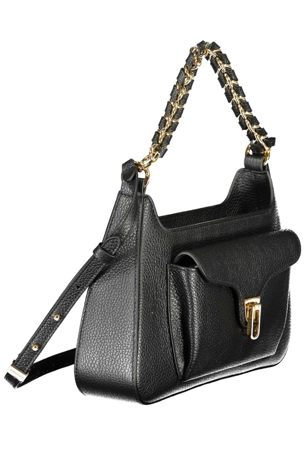 Sac femme noir Coccinelle – Beat Generation chaîne