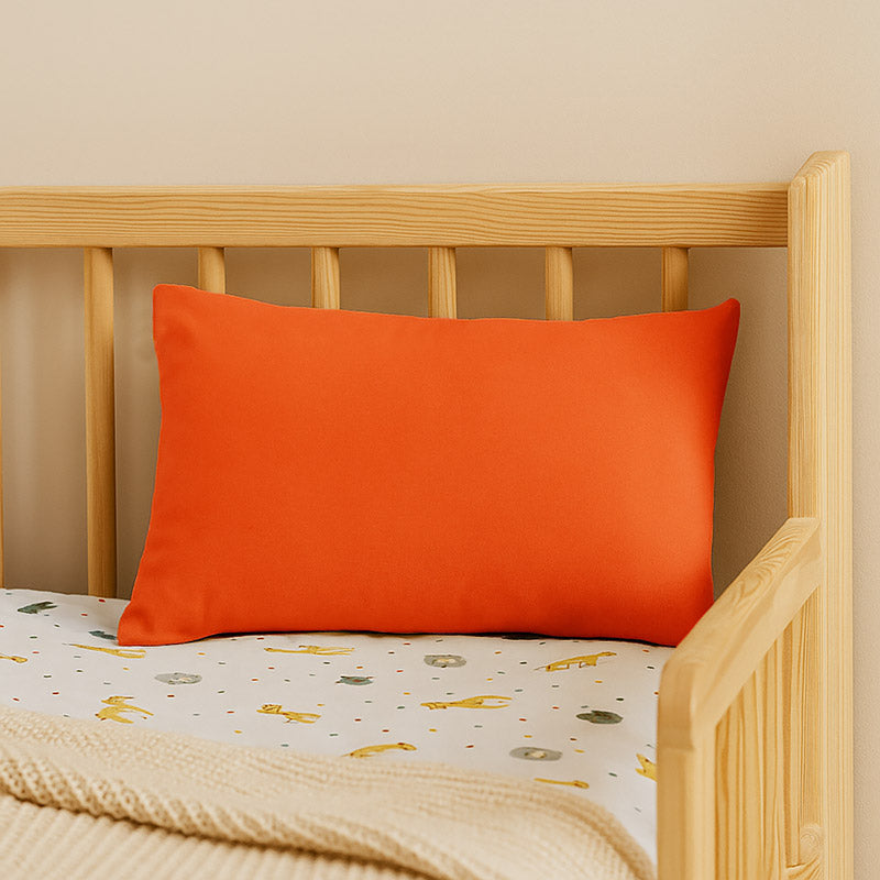 coussin rectangle en coton Fraise