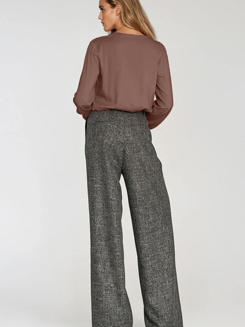 Blouse femme marron Nife – modèle 217581