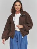 Jacket model 228272 Makadamia