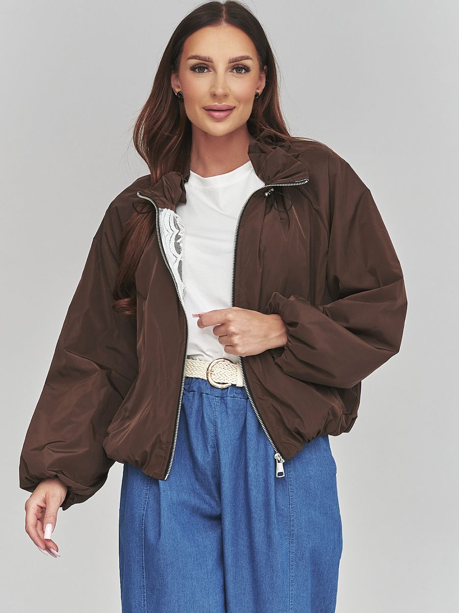 Jacket model 228272 Makadamia