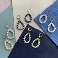 Boucles d'oreilles pendantes perle – modèles variés