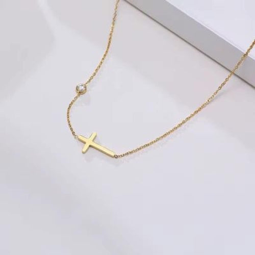 Collier croix