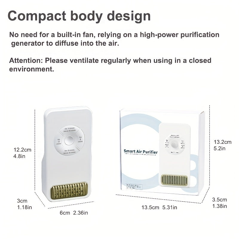 Smart Air Purifier for Home and Pet Odor Removal