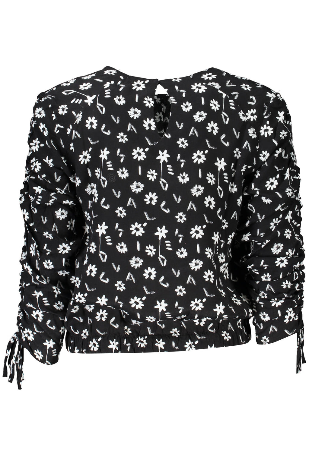 Chemise manches longues femme Desigual noire