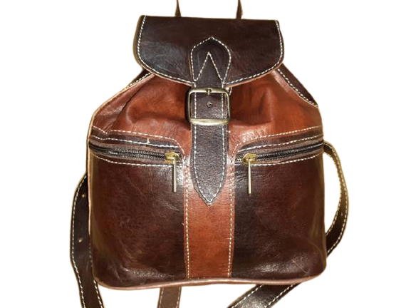 Petit sac à dos Fez double fermeture bicolore
