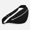 Sac banane L’Essentiel en coton recyclé noir – Made in France
