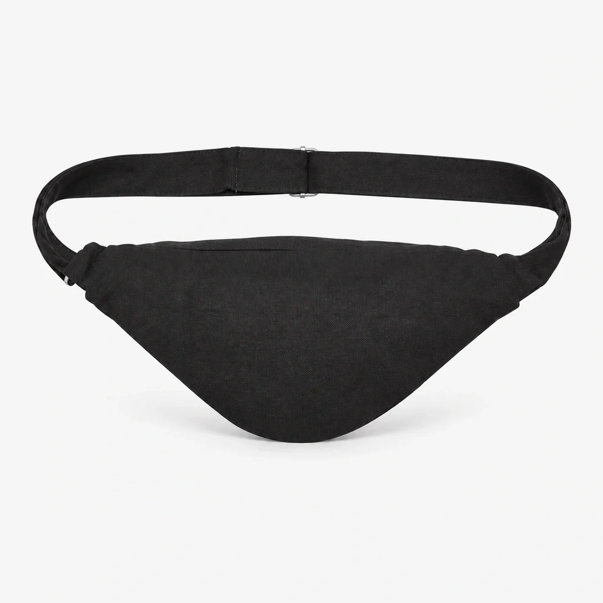 Sac banane L’Essentiel en coton recyclé noir – Made in France