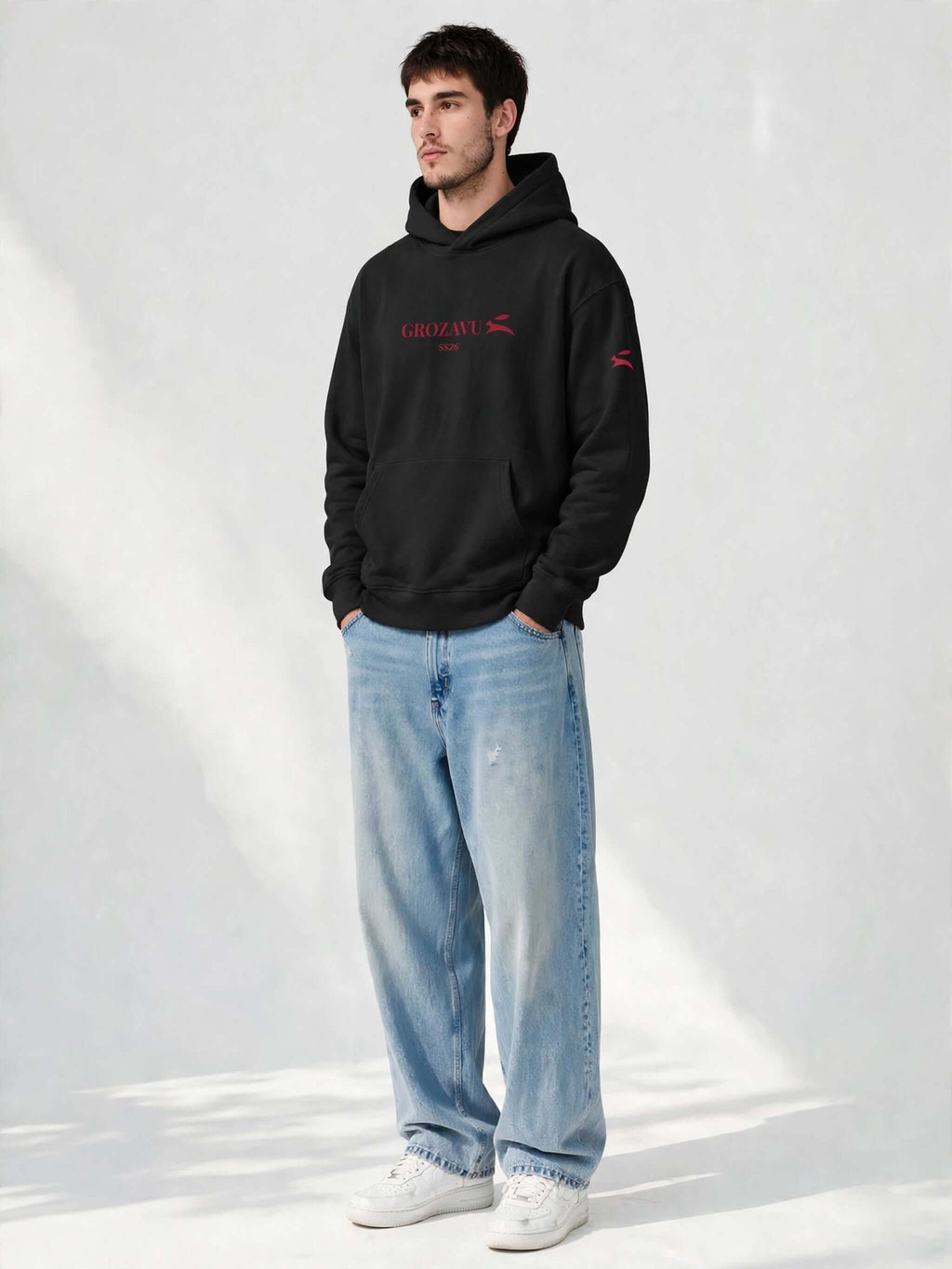 Lined-Hood Sweatshirt — 280 g/m²