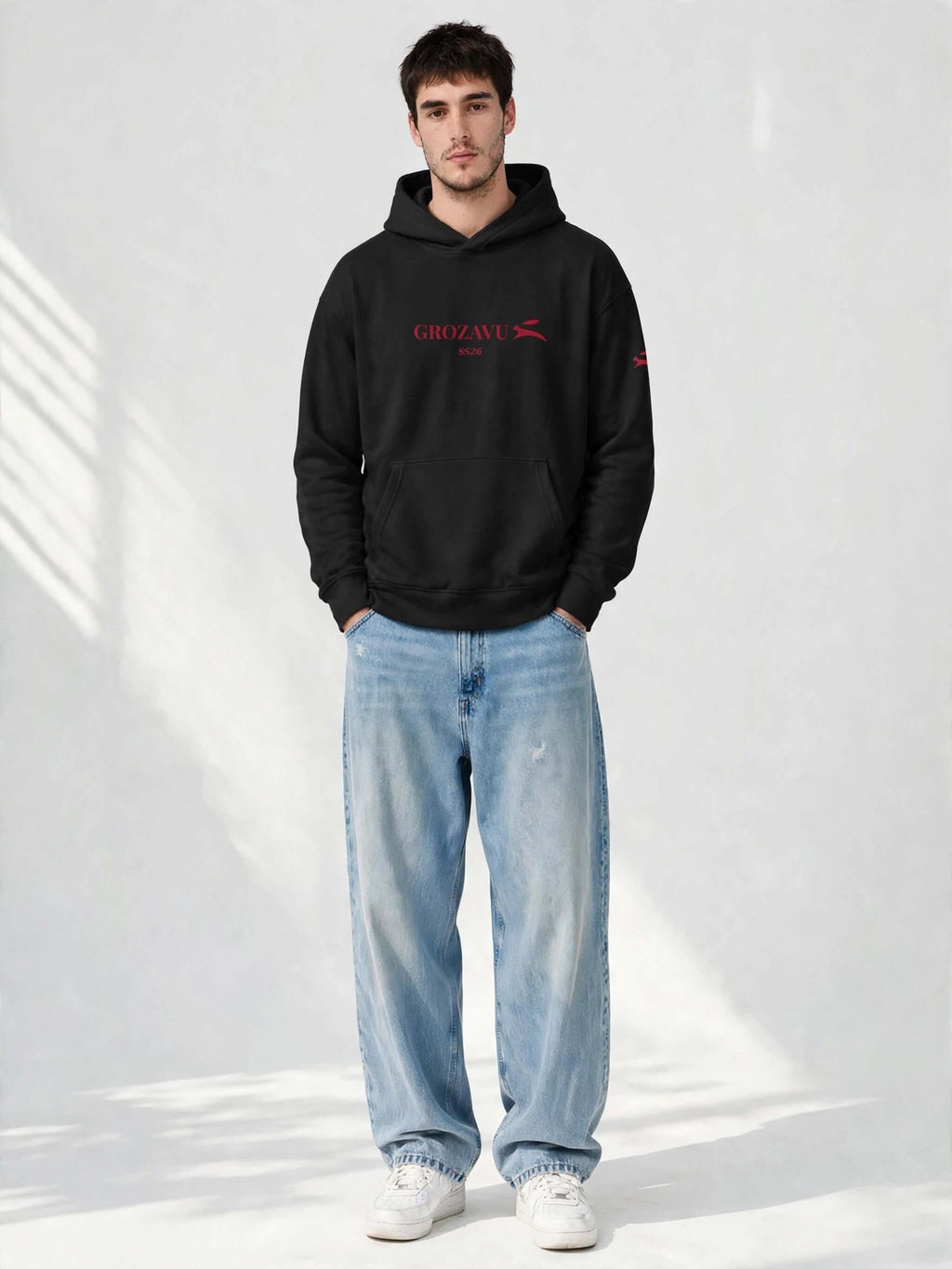 Lined-Hood Sweatshirt — 280 g/m²