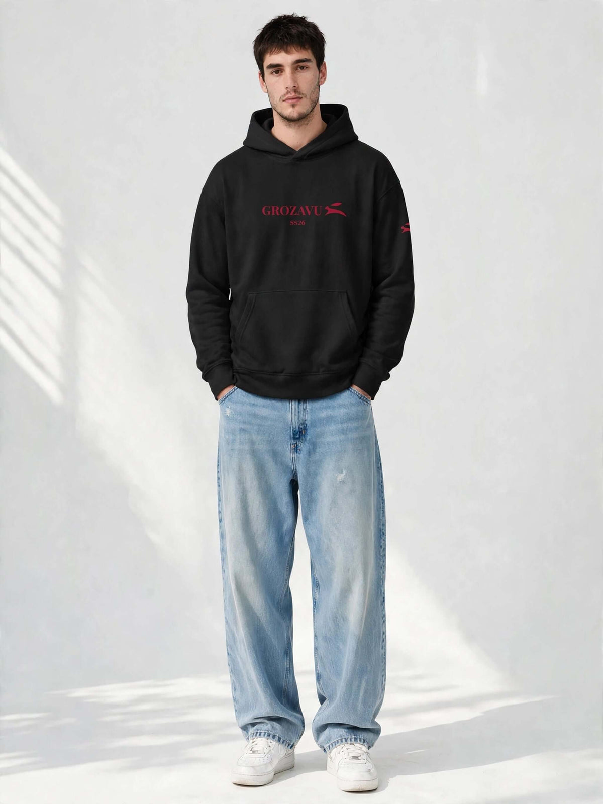 Lined-Hood Sweatshirt — 280 g/m²