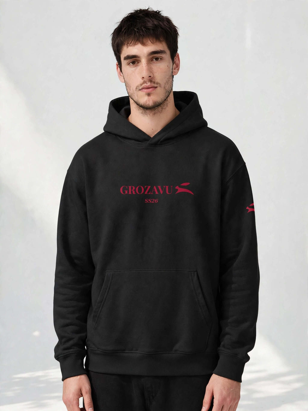 Lined-Hood Sweatshirt — 280 g/m²