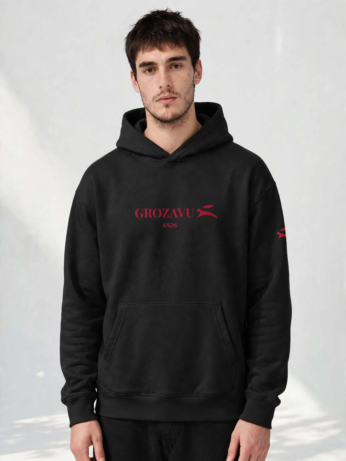 Lined-Hood Sweatshirt — 280 g/m²
