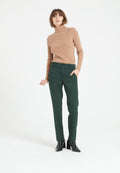 Pull col roulé femme en cachemire camel - LILLY 17