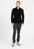 Pull camionneur homme en cachemire noir - LUKE 4