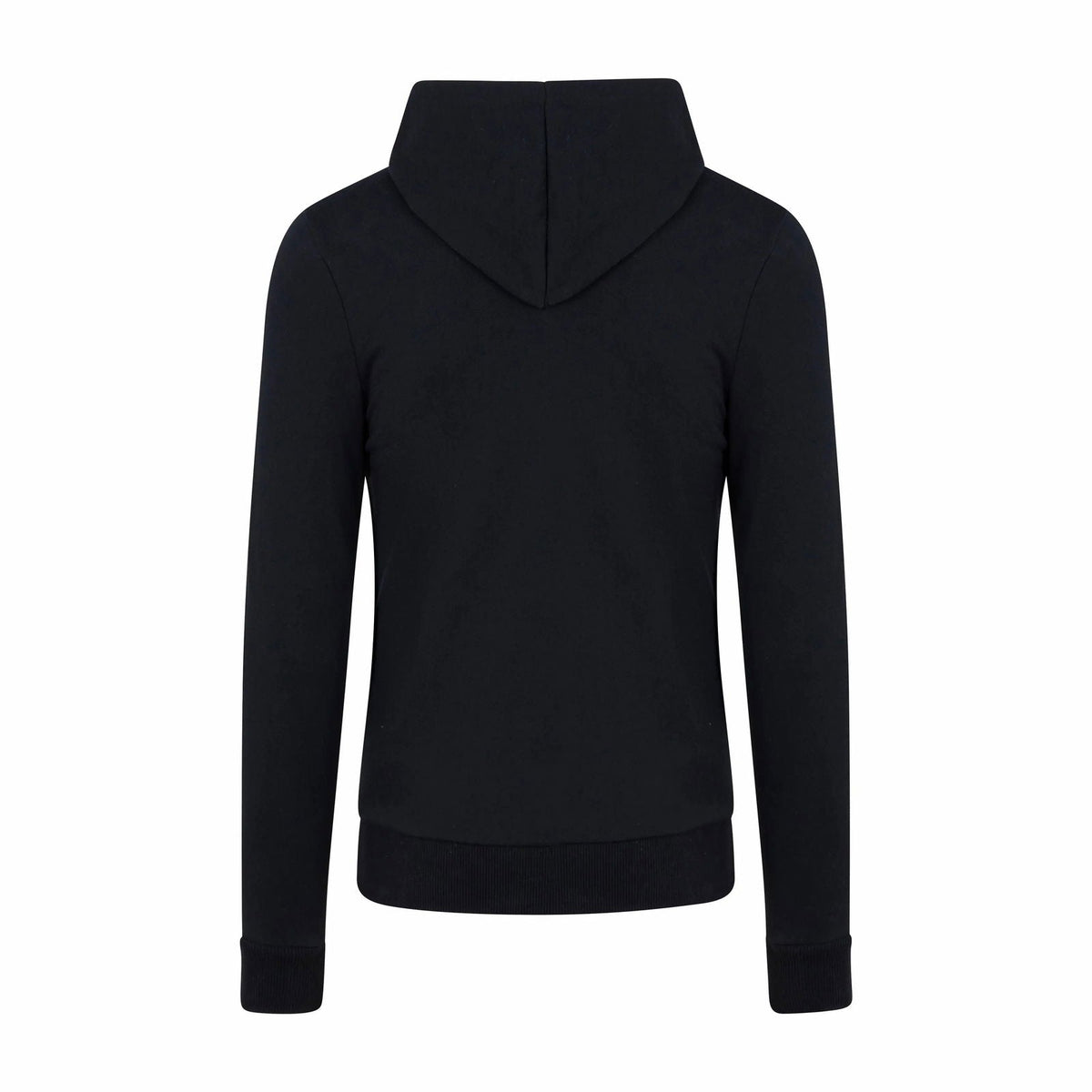 Sweat à capuche en coton bio noir – Made in France