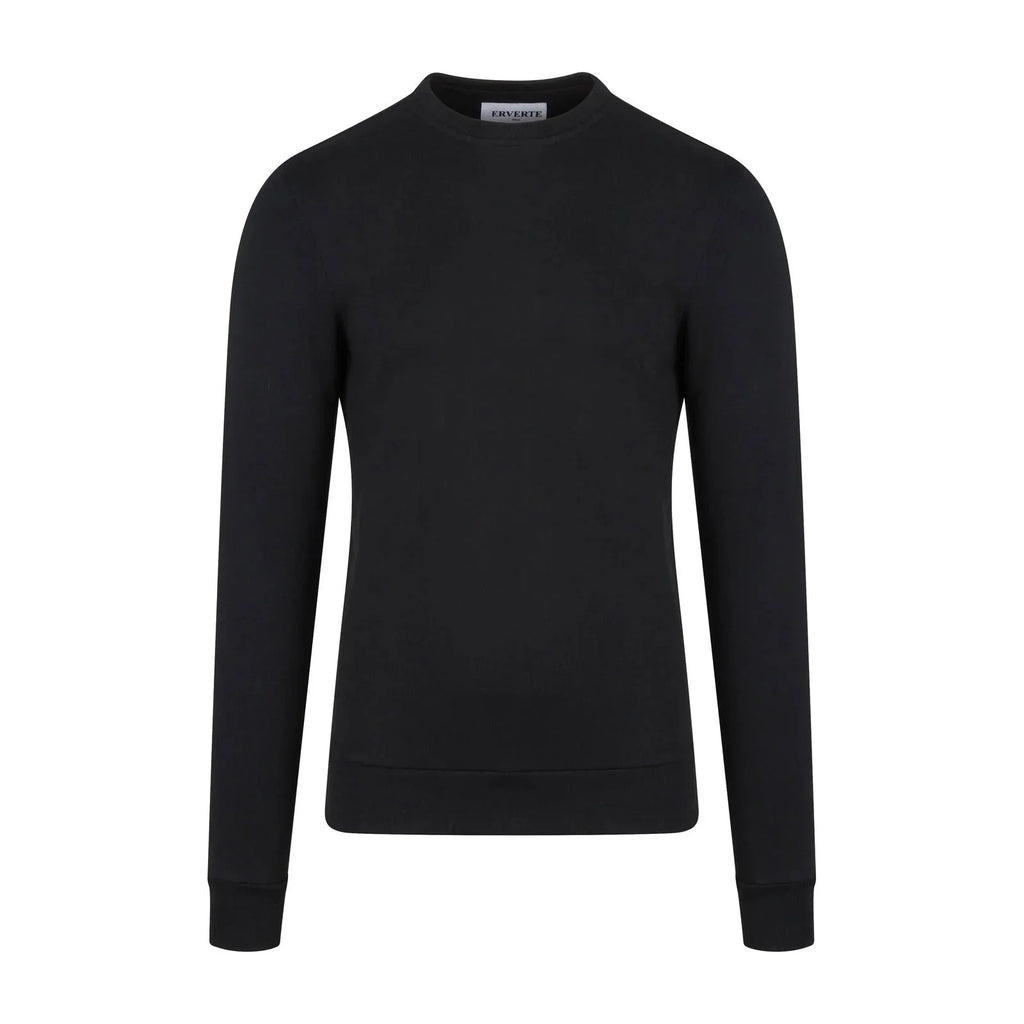 Sweat en coton bio noir – Made in France