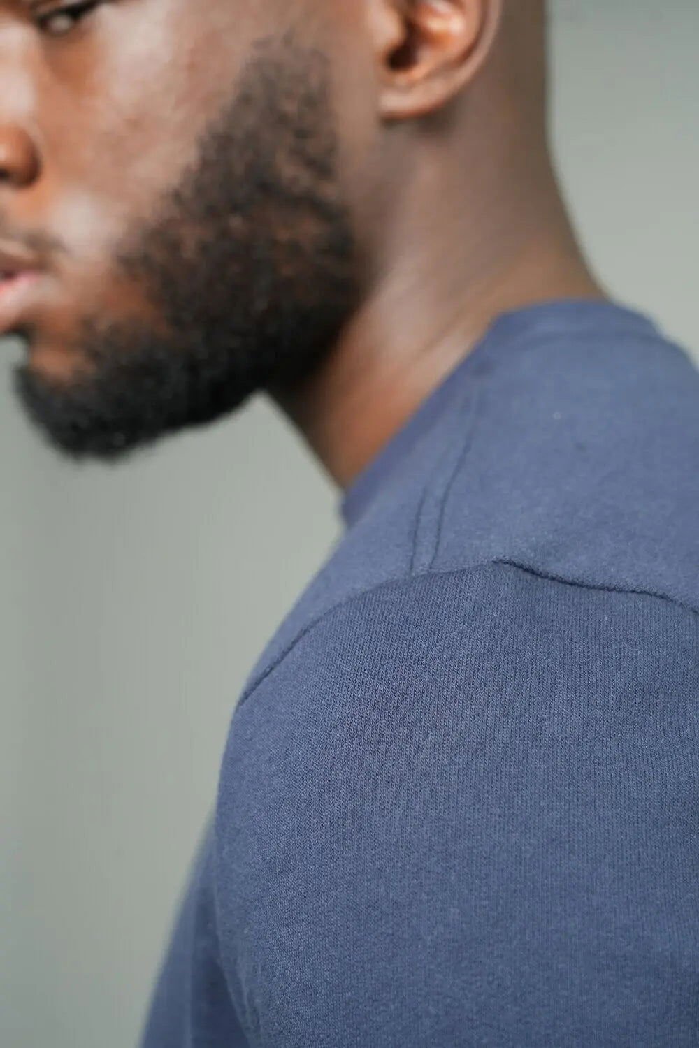 Sweat en coton bio bleu – Made in France