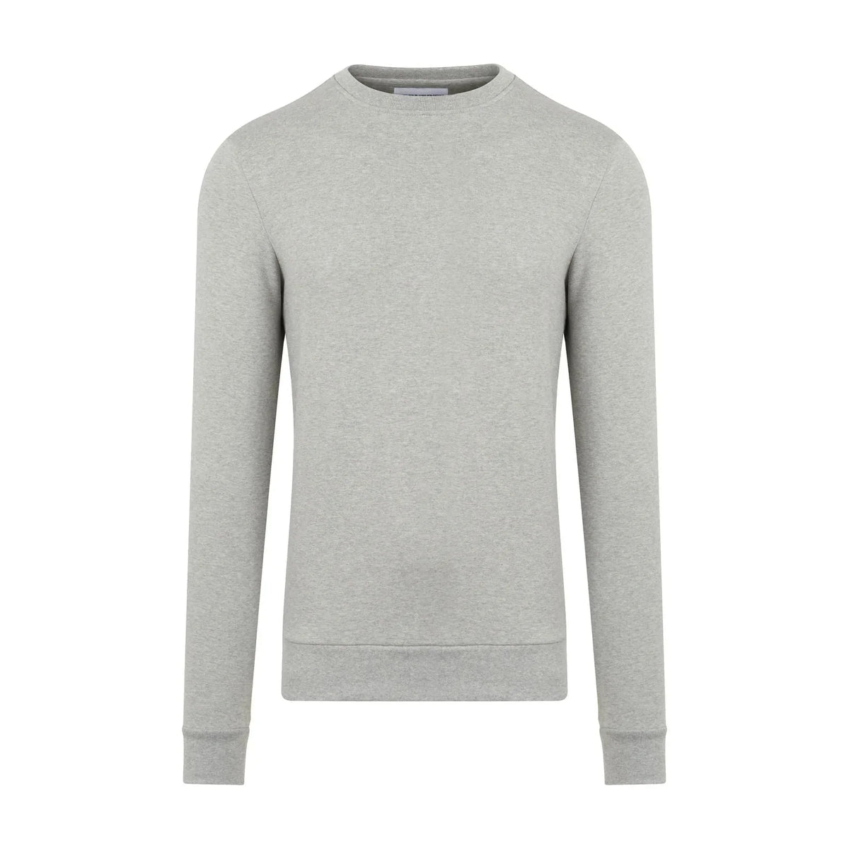 Sweat en coton bio gris chiné – Made in France