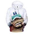 3D One piece Akainu Smoking hoodie
