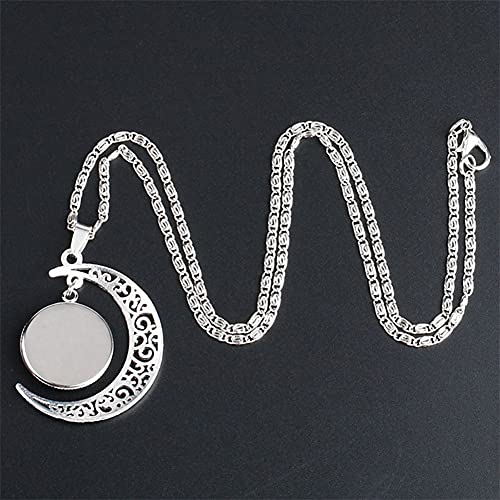 Demon Slayer Mugen No Train Moon Necklace-1