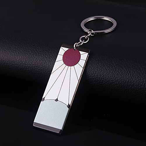 Demon Slayer Tanjiro Earring Inspired Keychain Style 2-0