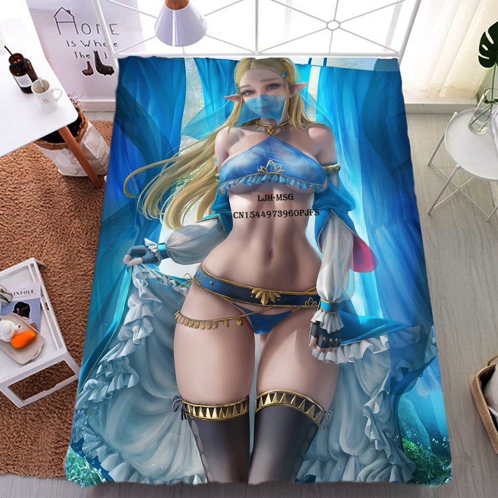 Elf Character Ecchi Blanket-1