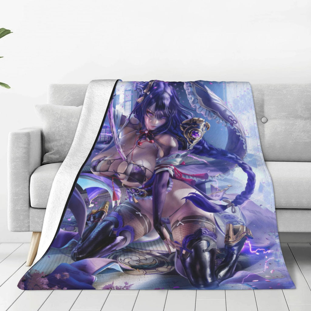 Genshin Impact 3D Ecchi Style Blanket-4