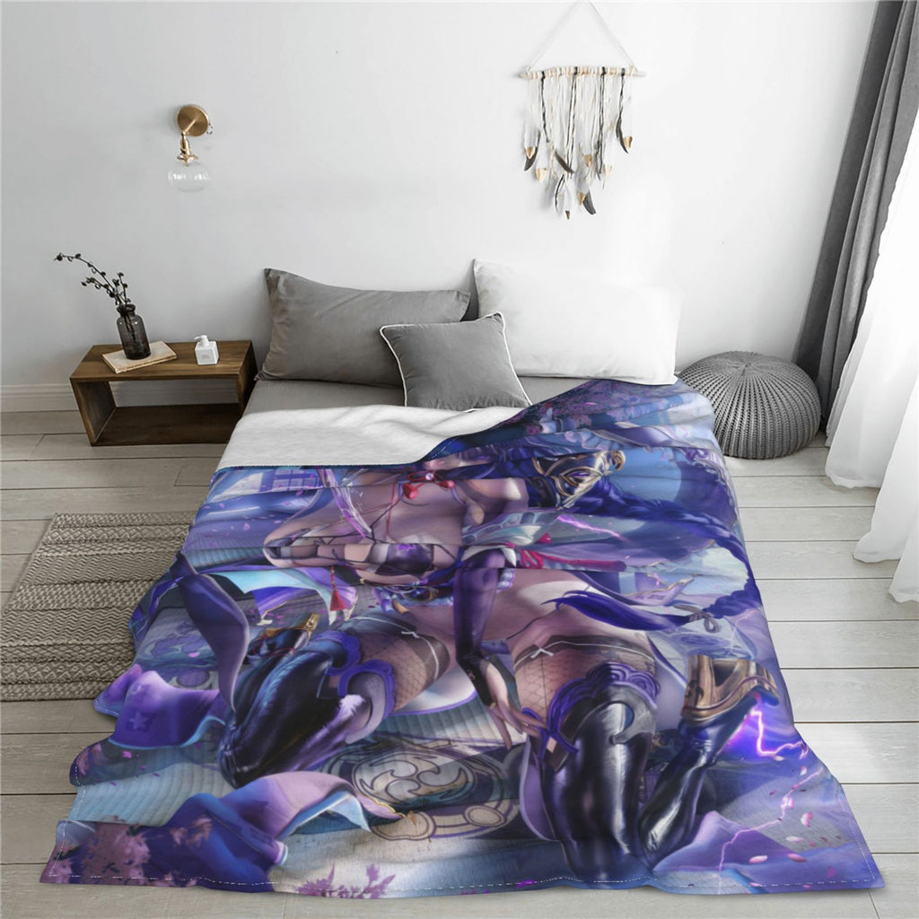 Genshin Impact 3D Ecchi Style Blanket-1