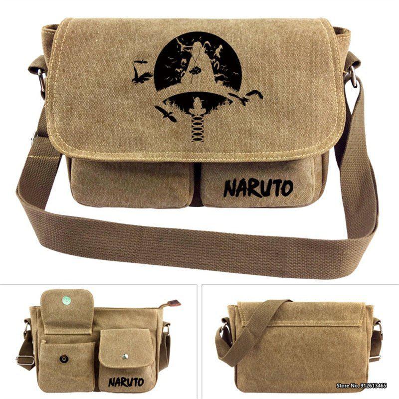 Itachi Uchiha Canvas Crossbody Bag