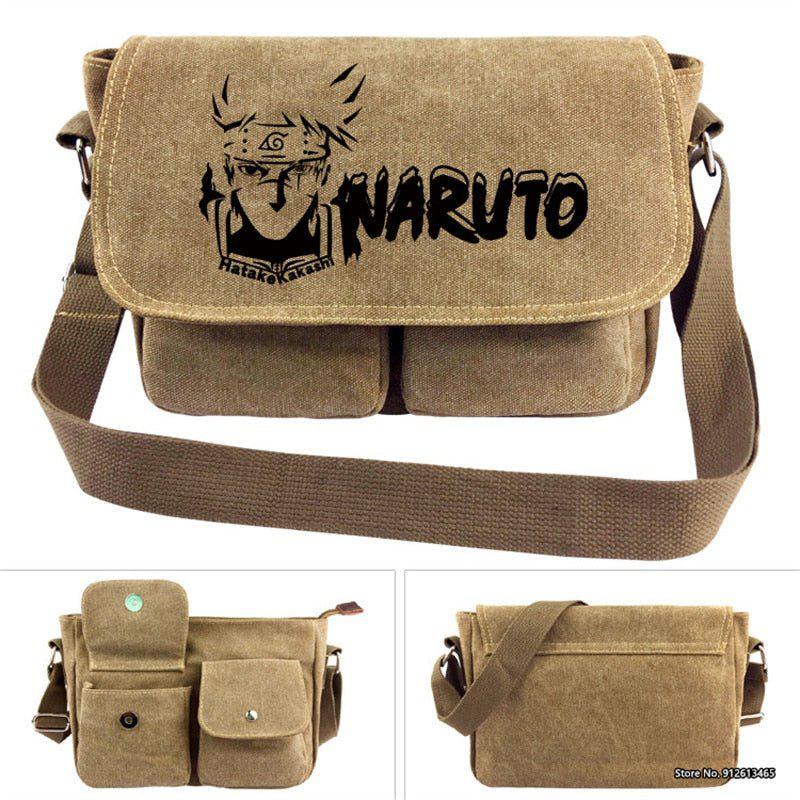 Naruto Canvas Crossbody Bag-0
