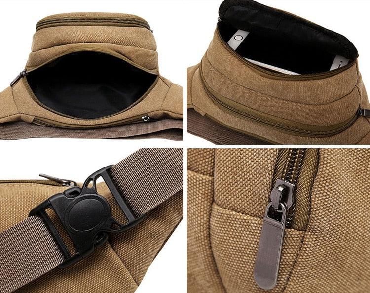 Naruto Konoha Canvas Fanny Pack-1