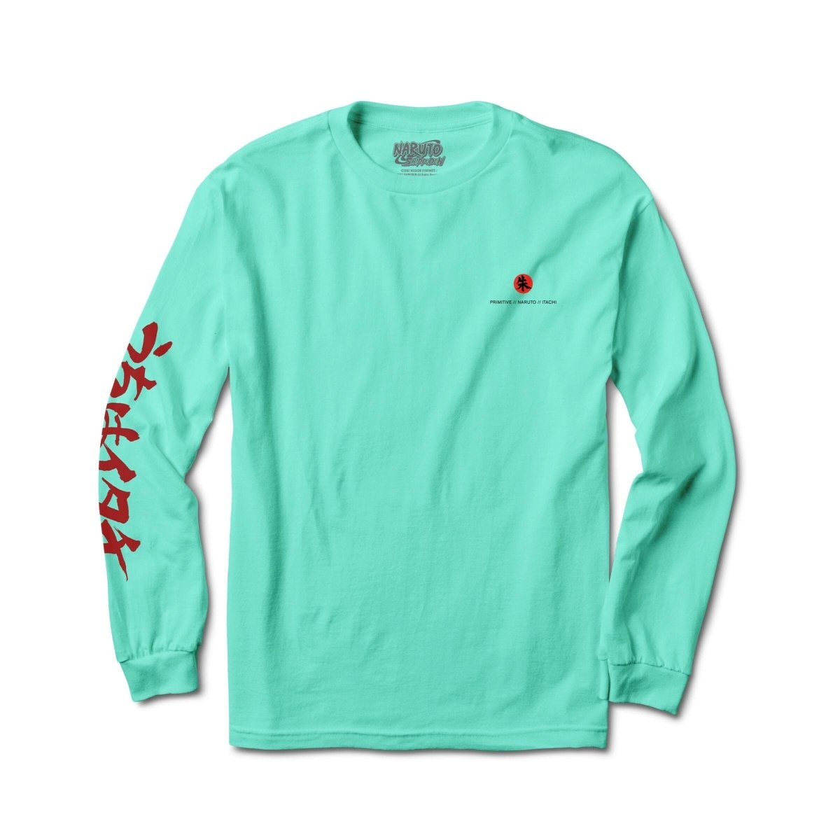 Naruto Shippuden Itachi Graphic Design Long Sleeves Shirt-1