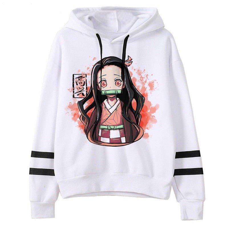 Nezuko 3D Demon Slayer Kawaï Hoodie-0