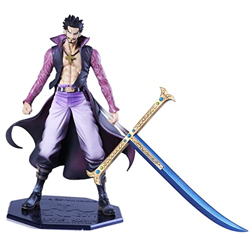 One Piece Official Mihawk Attack Pose Figure-3