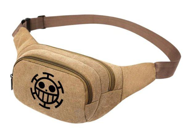 One PIece Trafalgar Law Canvas Fanny Pack-1