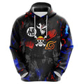One Piece X Naruto X Bleach X DBZ X One Punch Man X Fairy Tail Hoodie-0