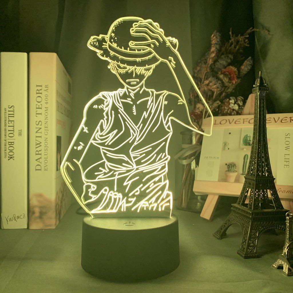 One Pieces Luffy 3D LED New Style-0