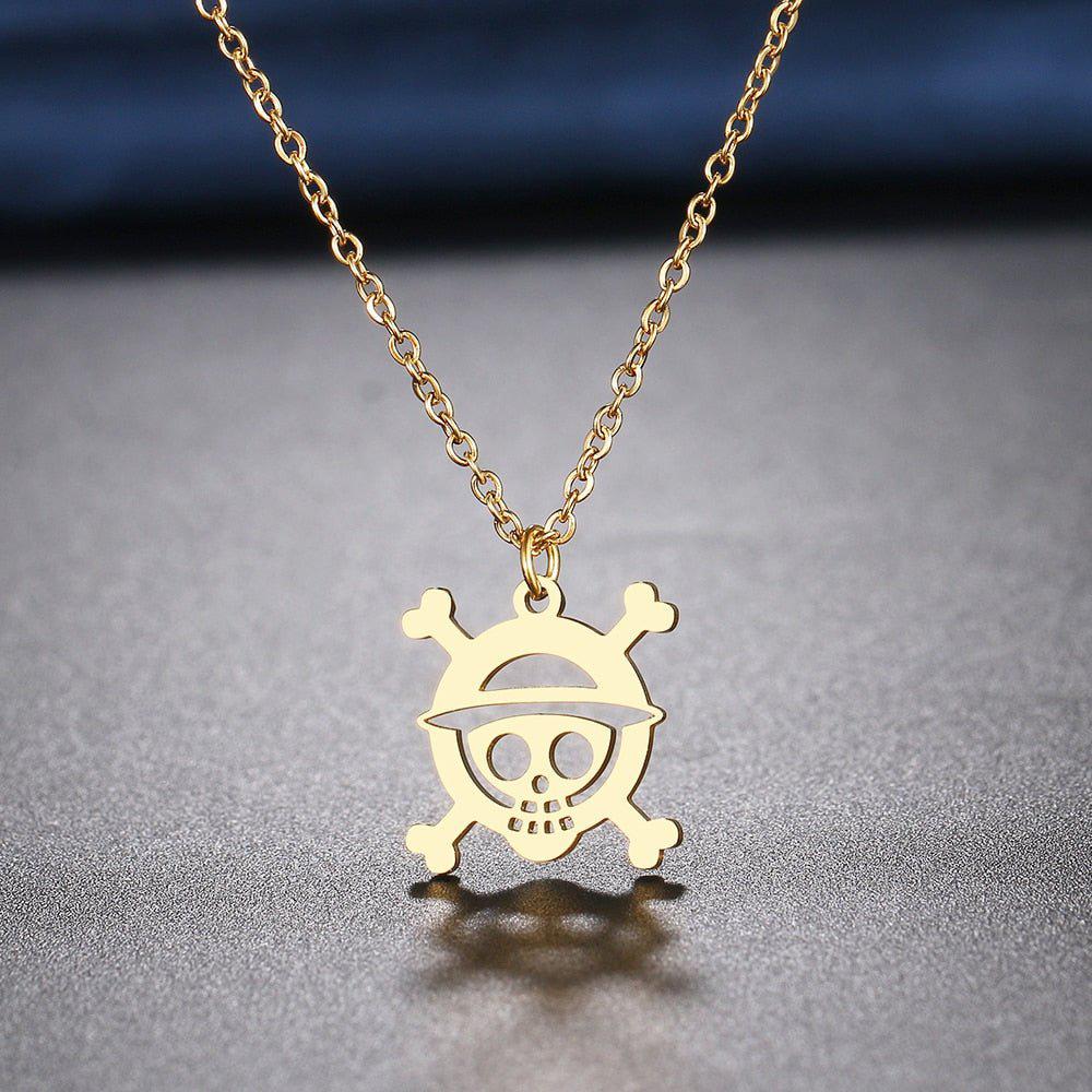 Stainless Steel One Piece Necklace-1